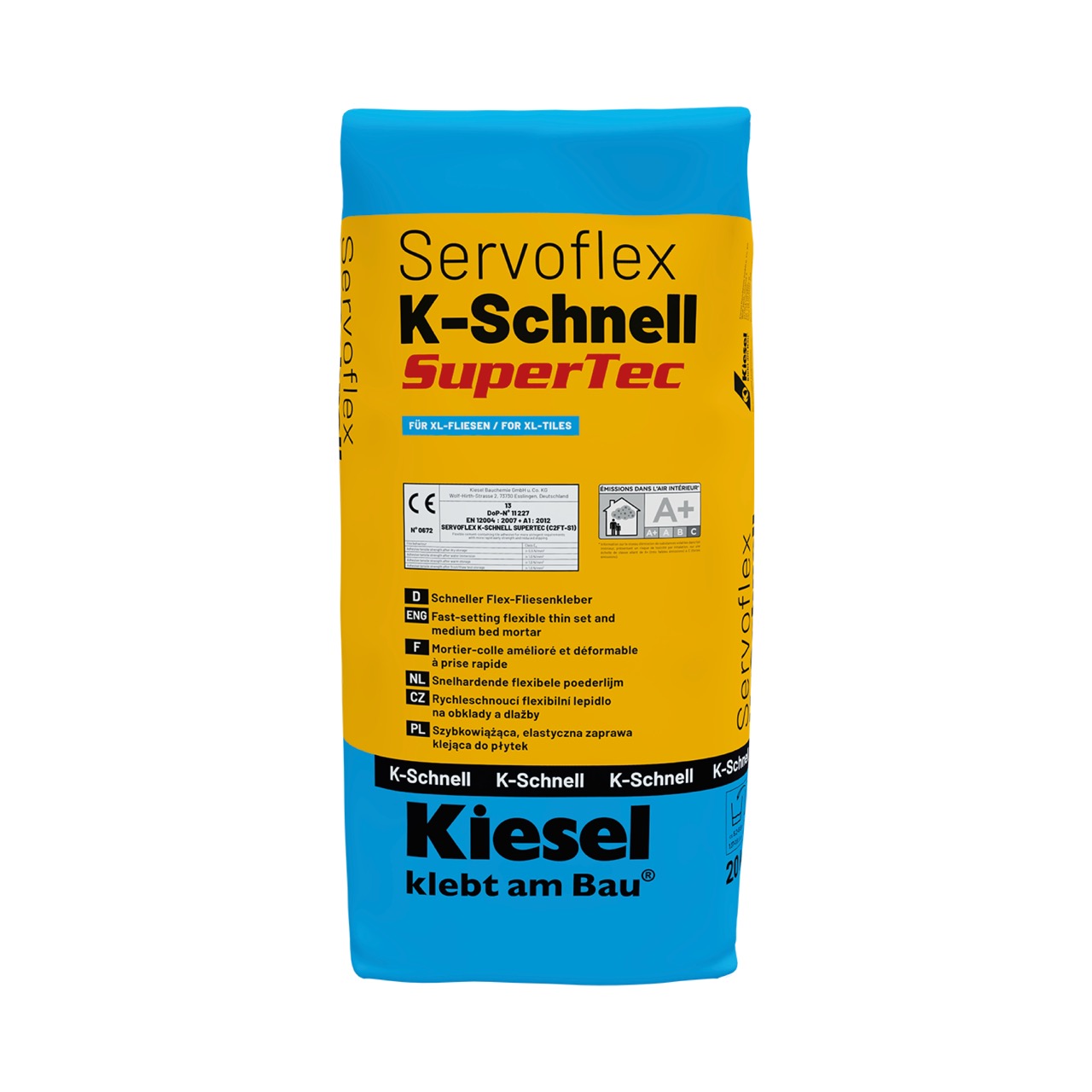 Kiesel Servoflex K-Schnell SuperTec 20 KG