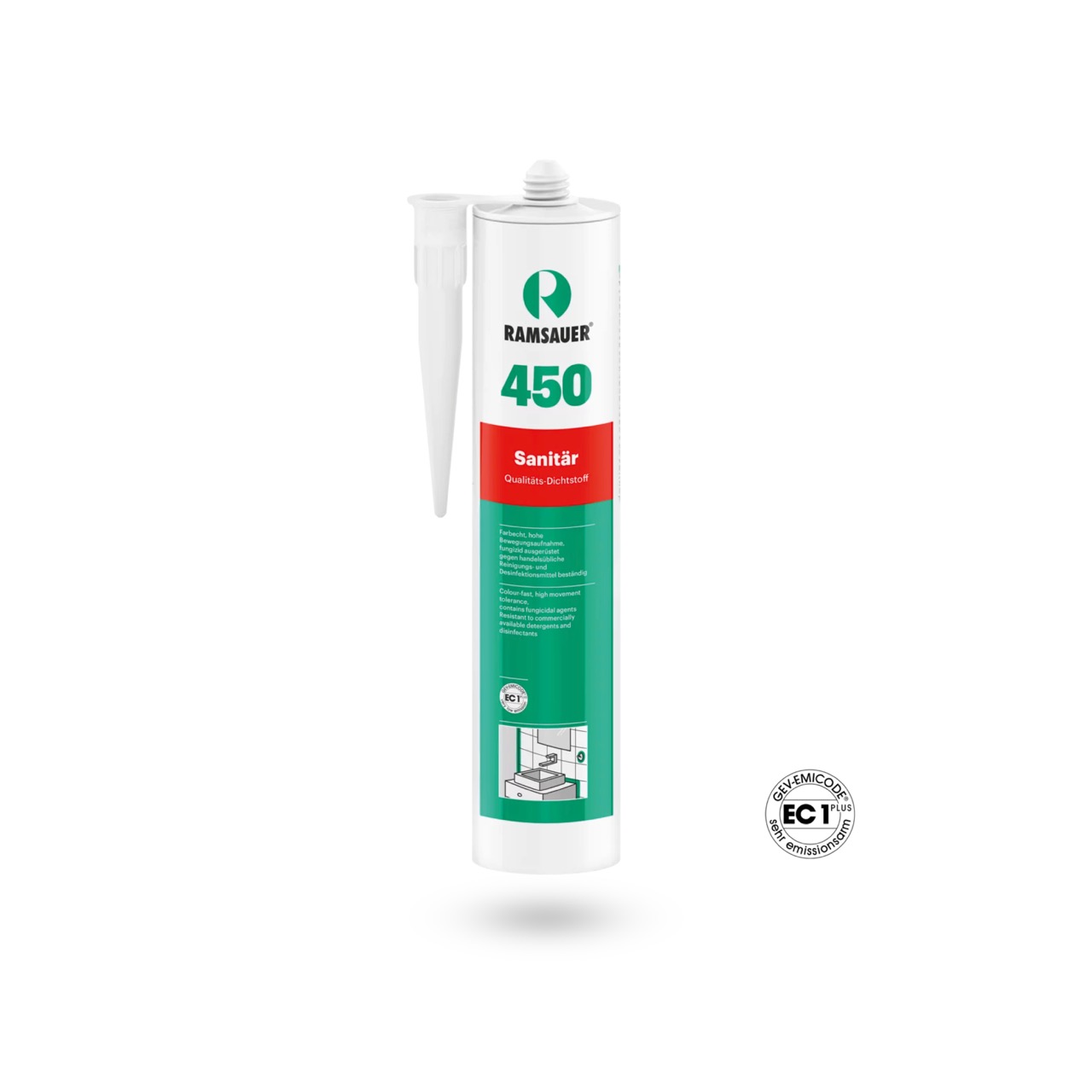 Ramsauer Sanitär 450 Silikon Anthrazit 310 ml