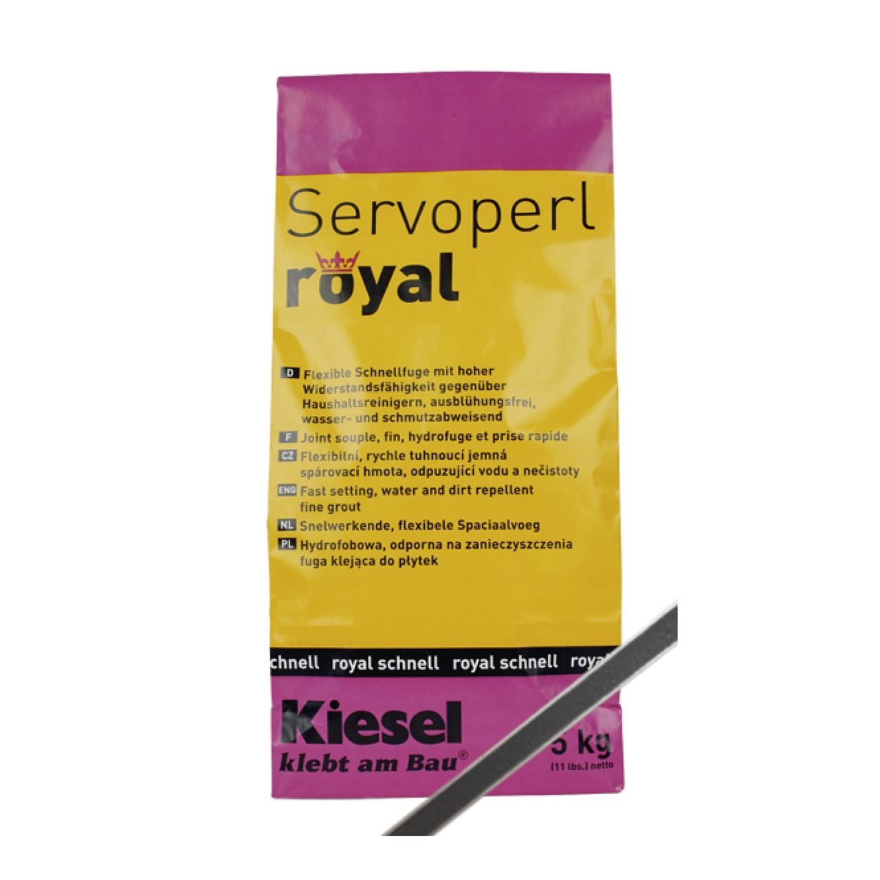 Kiesel Servoperl Royal Anthrazit 5 KG