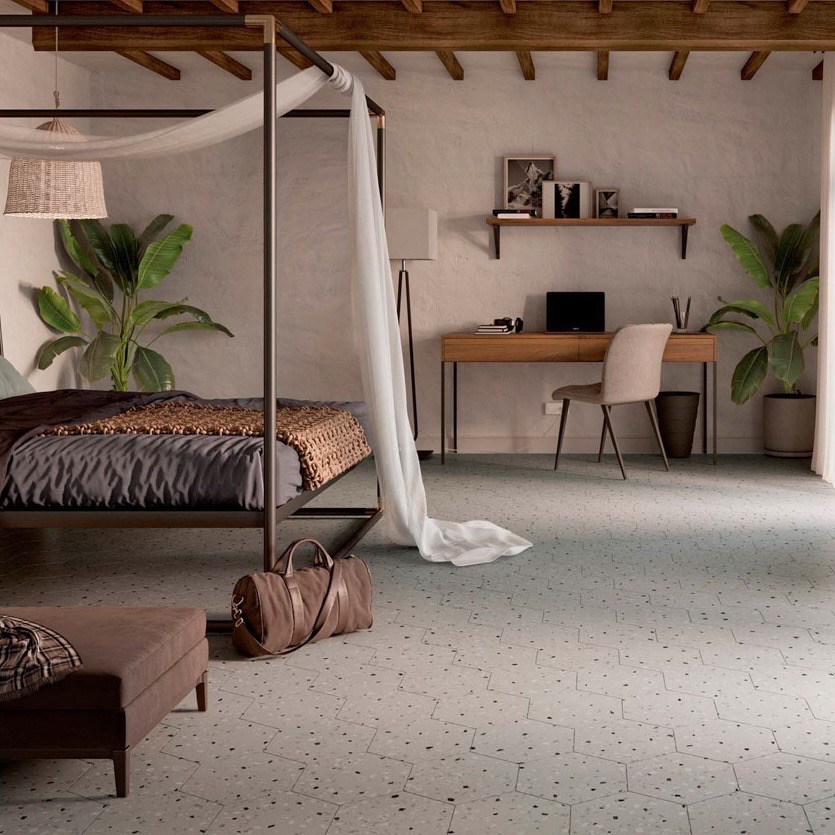 Apavisa South Grey 25x29 Hexagon